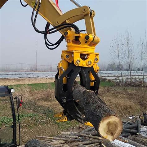 hydraulic grapple mini excavator|mini excavator grapple for sale.